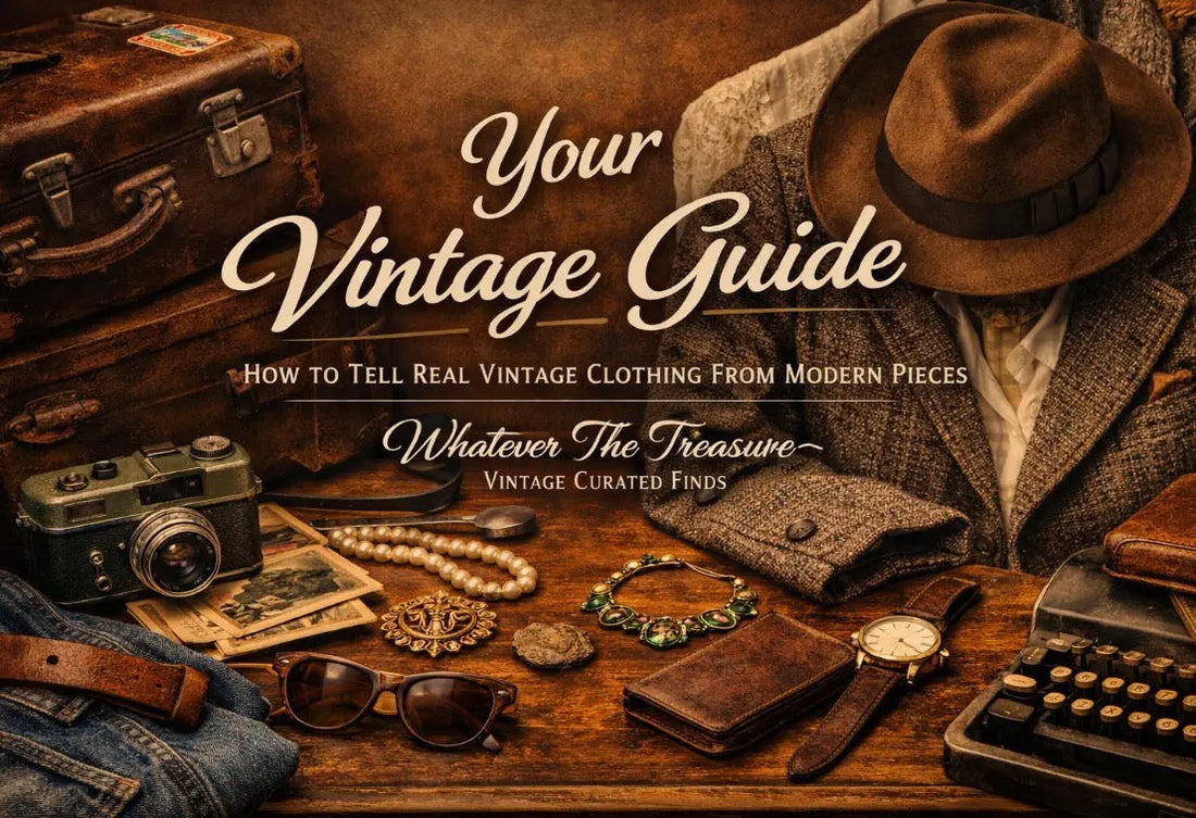 Understanding Vintage Clothing: Age, Era, Style, and How to Identify True Vintage Whatever the Treasure