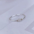 Japanese-style Ultra-fine Non-fading Zircon Ring For Women Vera Lux
