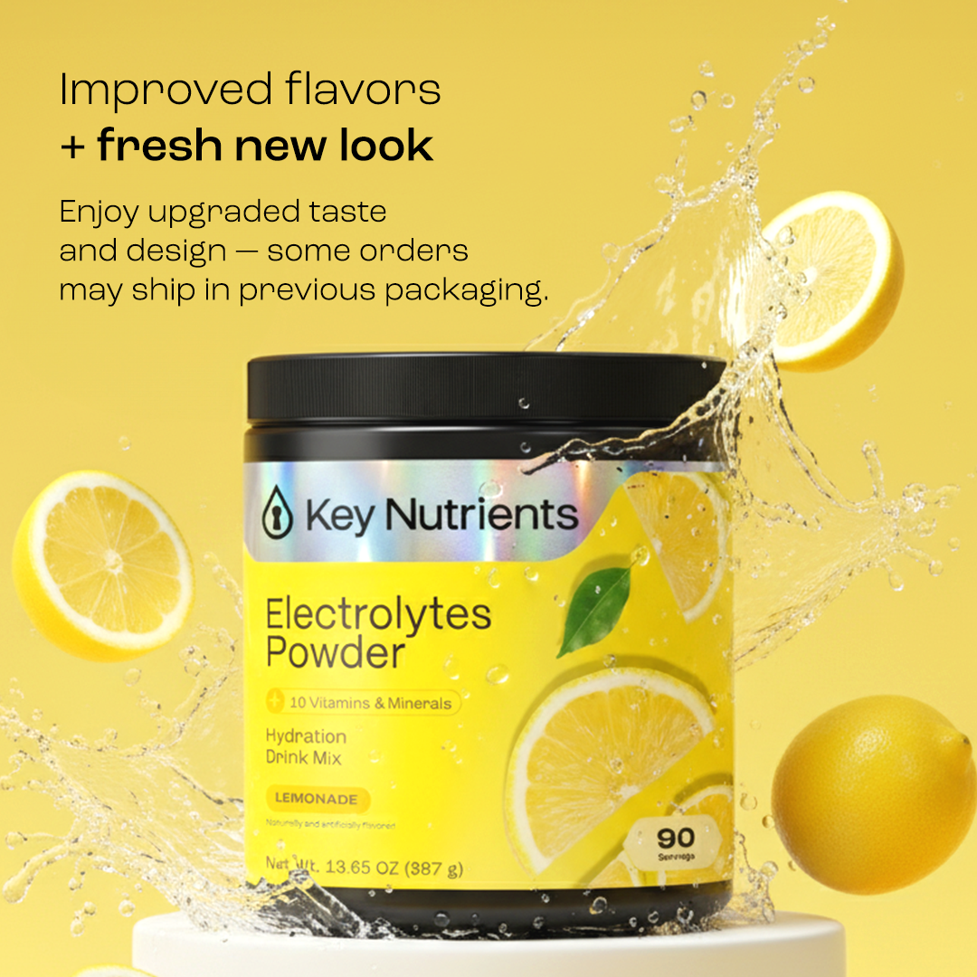 Electrolyte Recovery Plus Powder (Sugar-Free) Key Nutrients