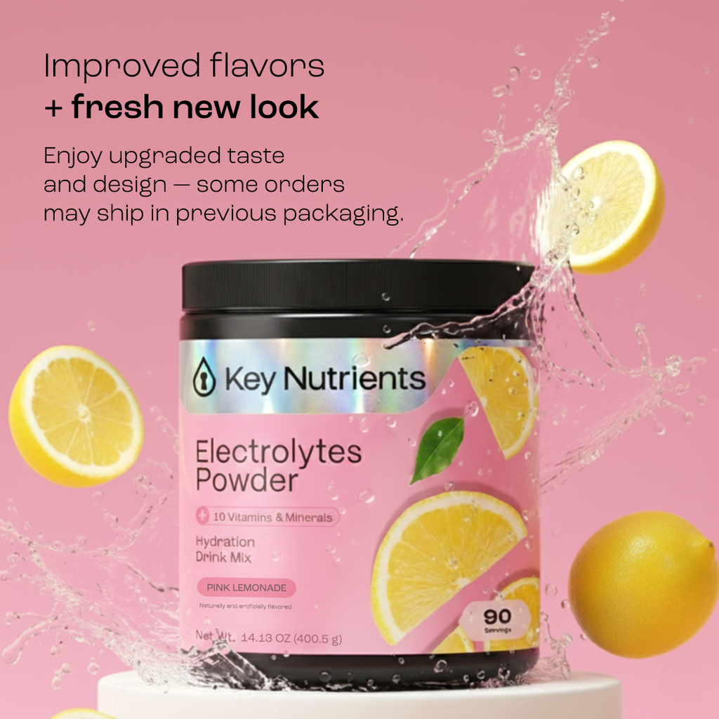 Electrolyte Recovery Plus Powder (Sugar-Free) Key Nutrients