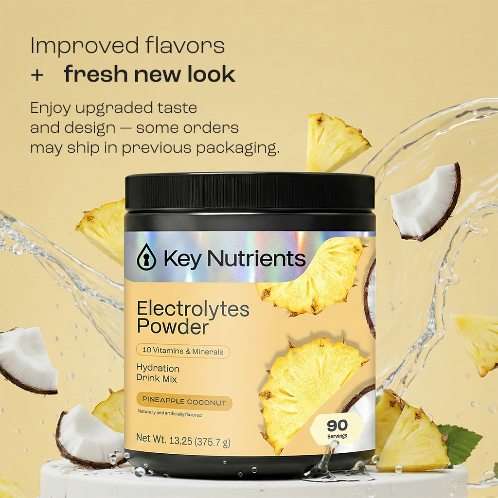Electrolyte Recovery Plus Powder (Sugar-Free) Key Nutrients