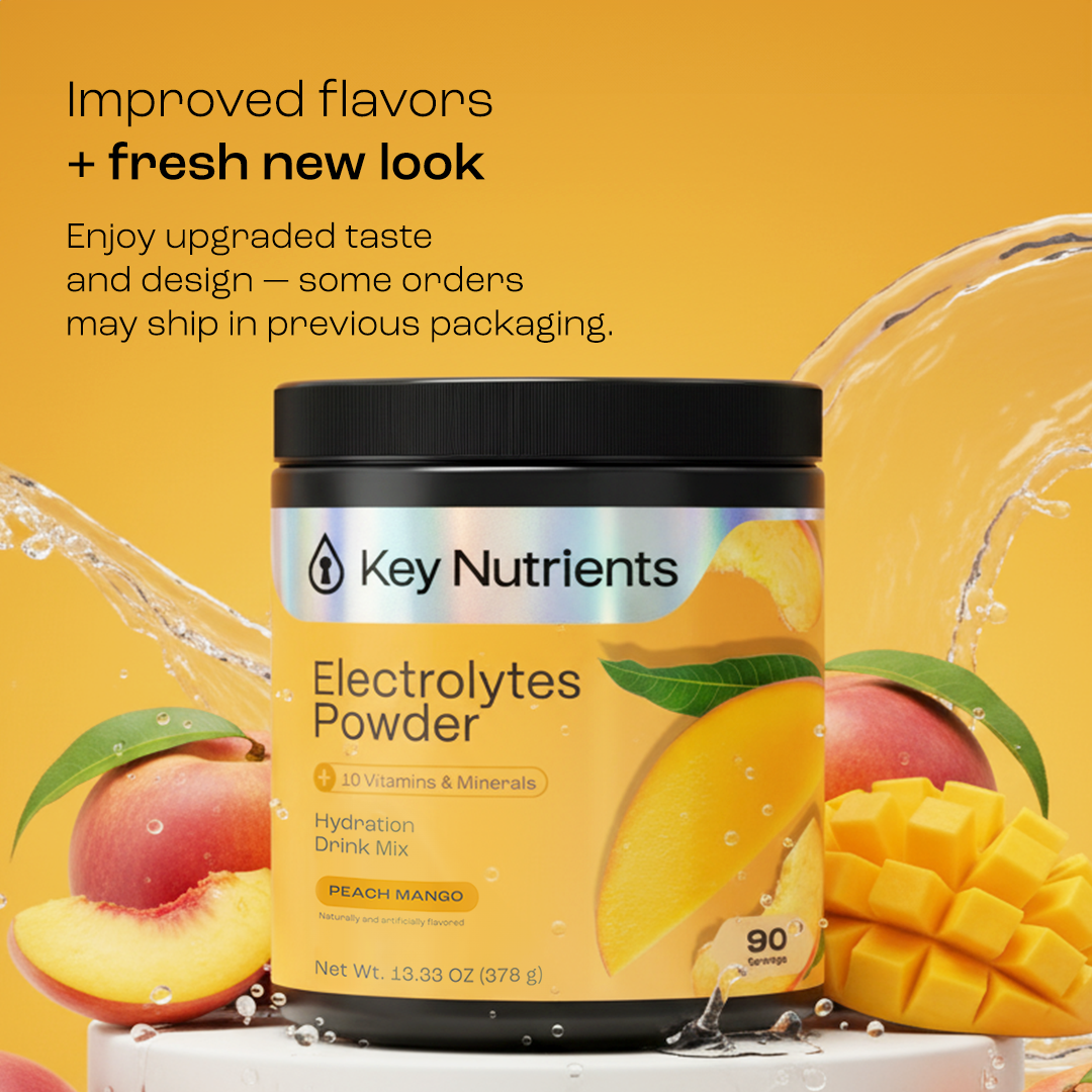 Electrolyte Recovery Plus Powder (Sugar-Free) Key Nutrients