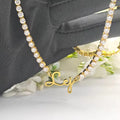 European American And British Letter Necklace Vera Lux