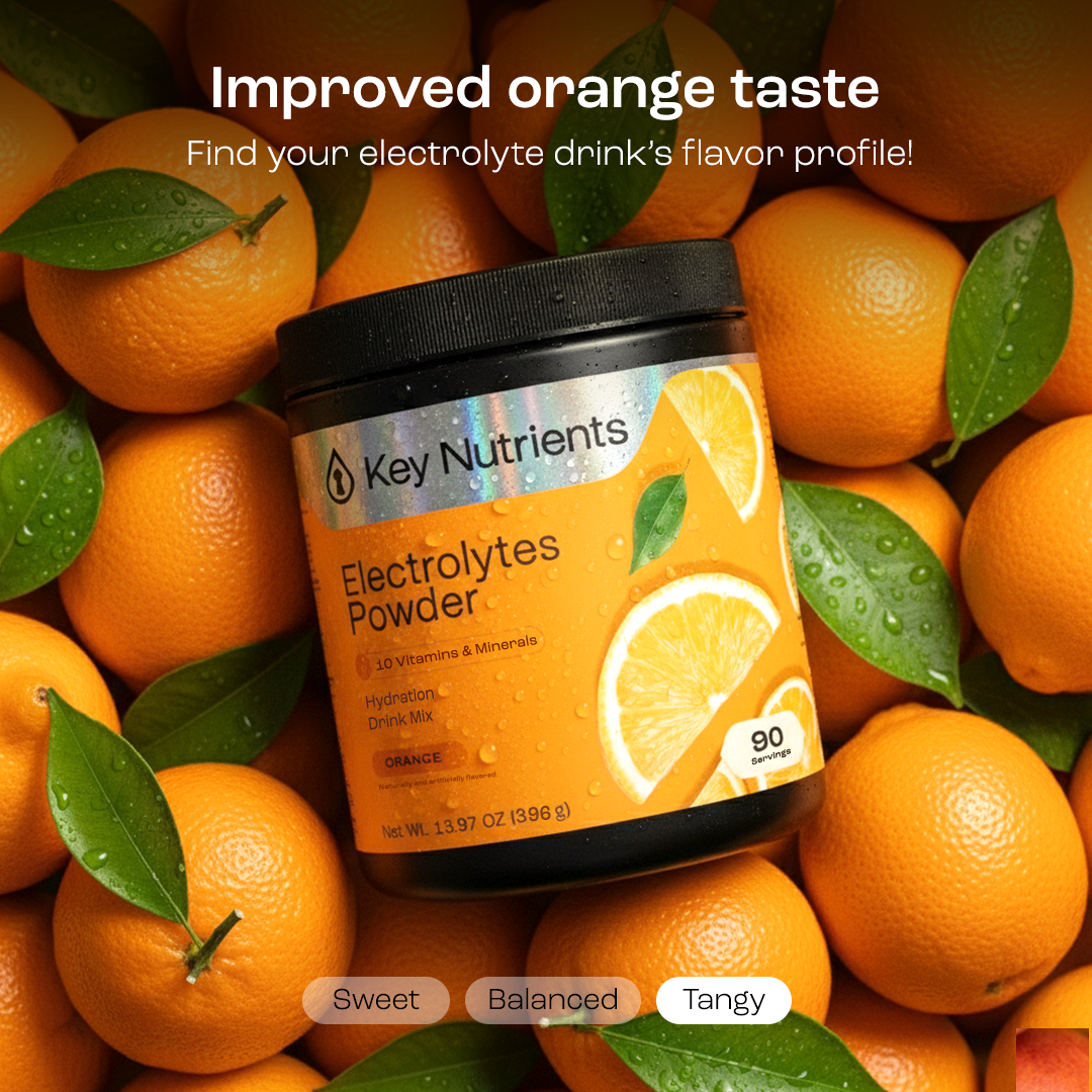 Electrolyte Recovery Plus Powder (Sugar-Free) Key Nutrients
