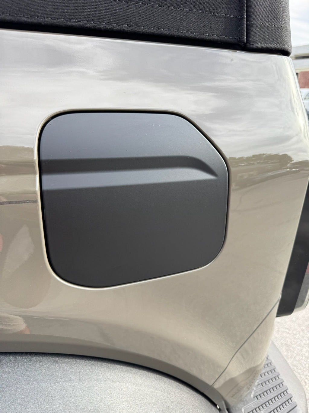Fuel Door Overlay - 2021+ Bronco StickerFab