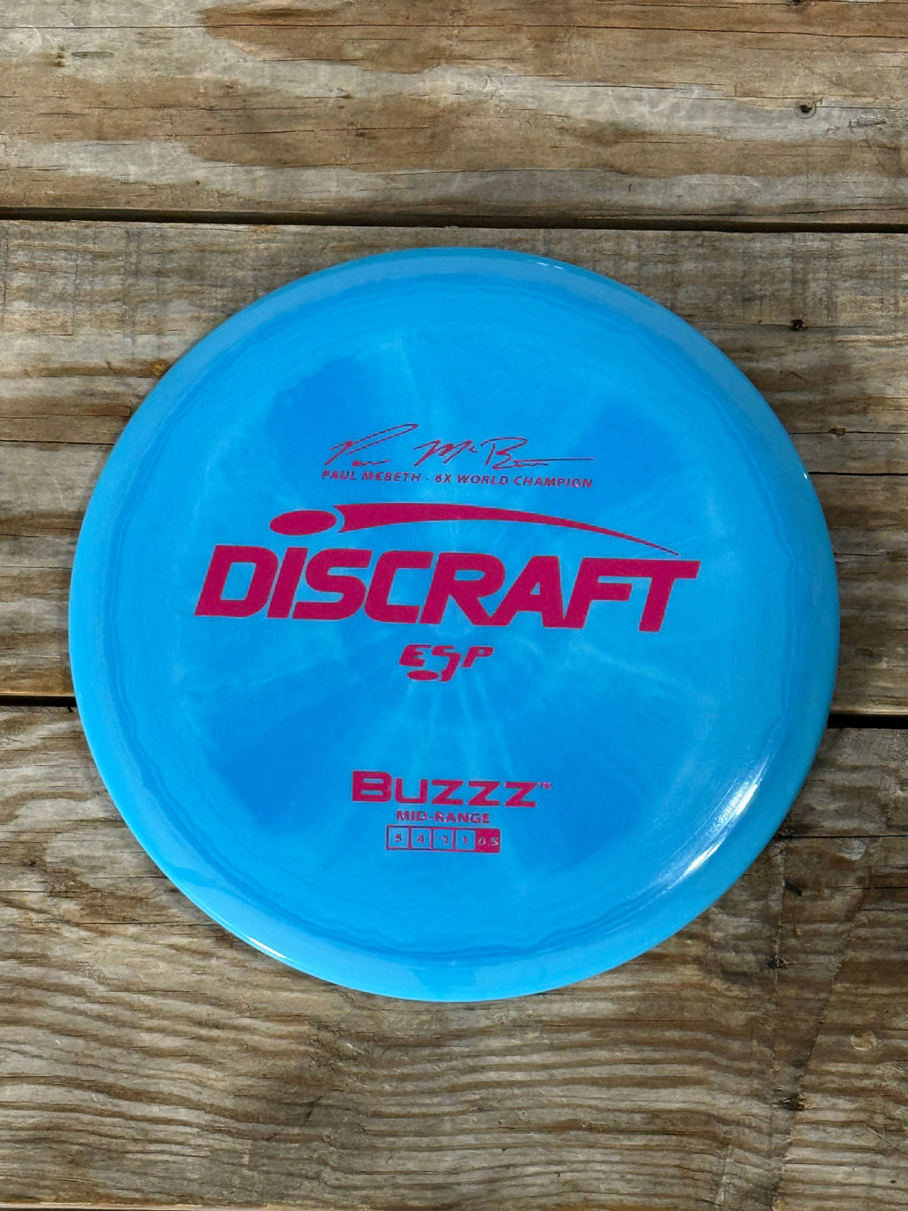 Paul McBeth 6x ESP Buzzz In The Bag Disc Golf Company