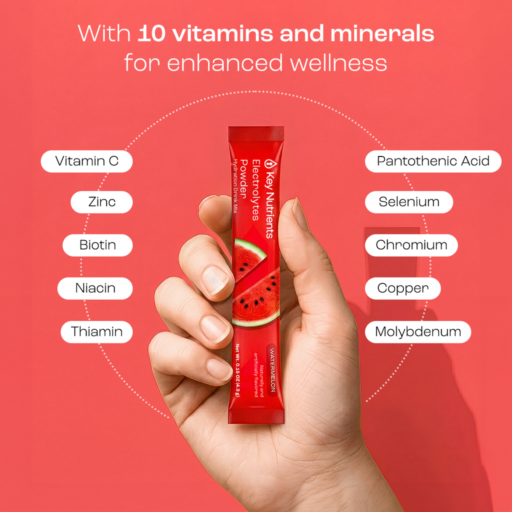 Electrolyte Recovery Plus Powder (Sugar-Free) Key Nutrients