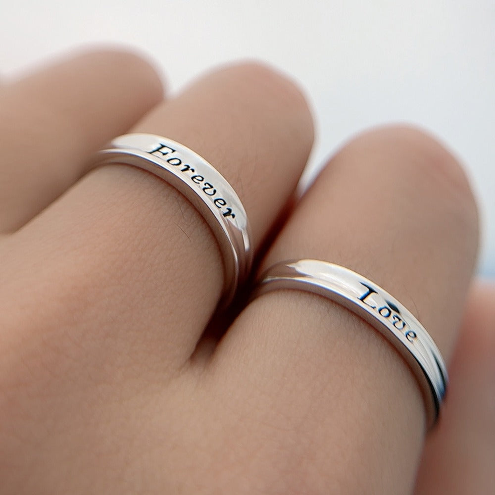 Forever-Love Eternal Love Couple Ring Vera Lux