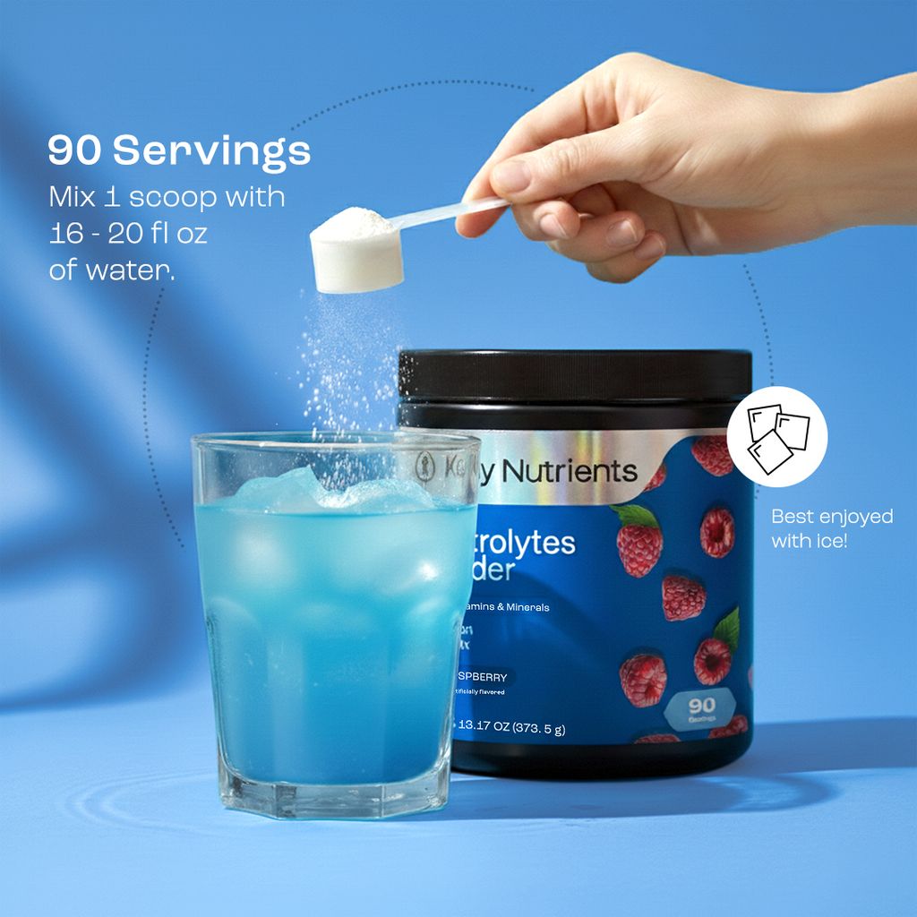 Electrolyte Recovery Plus Powder (Sugar-Free) Key Nutrients