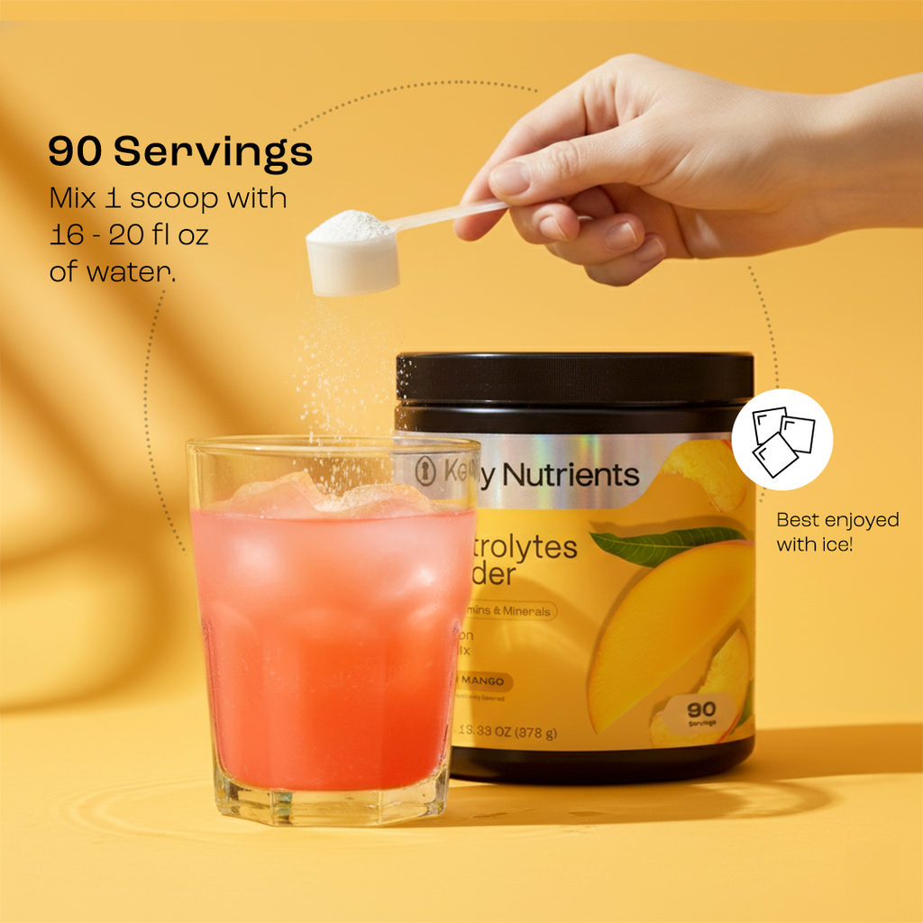 Electrolyte Recovery Plus Powder (Sugar-Free) Key Nutrients
