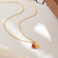 New Lucky Red Shell Gourd Womens Non-Fading Clavicle Necklace Vera Lux