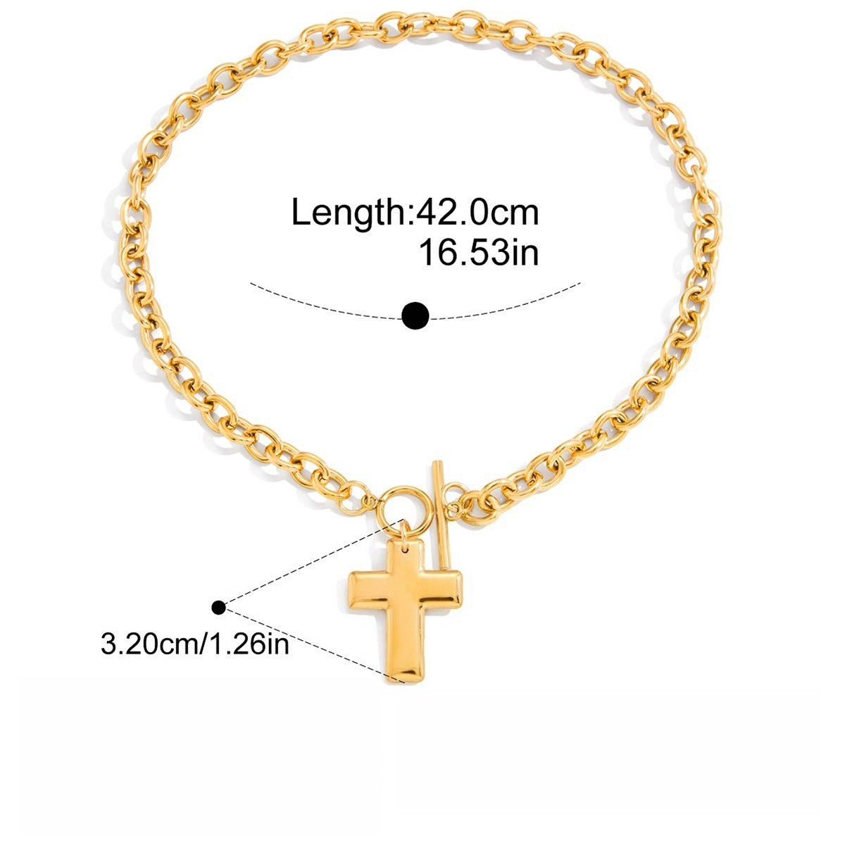 Light luxury and sophisticated sweater chain/pearl necklace Vera Lux
