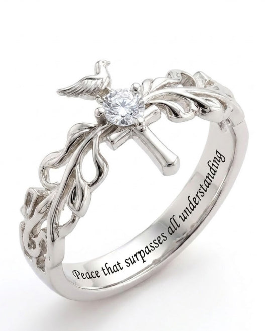 High-end Light-luxury Zircon-studded Ring Vera Lux