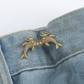 Dolphin waist buckle-copper-alloy-1 pair Vera Lux