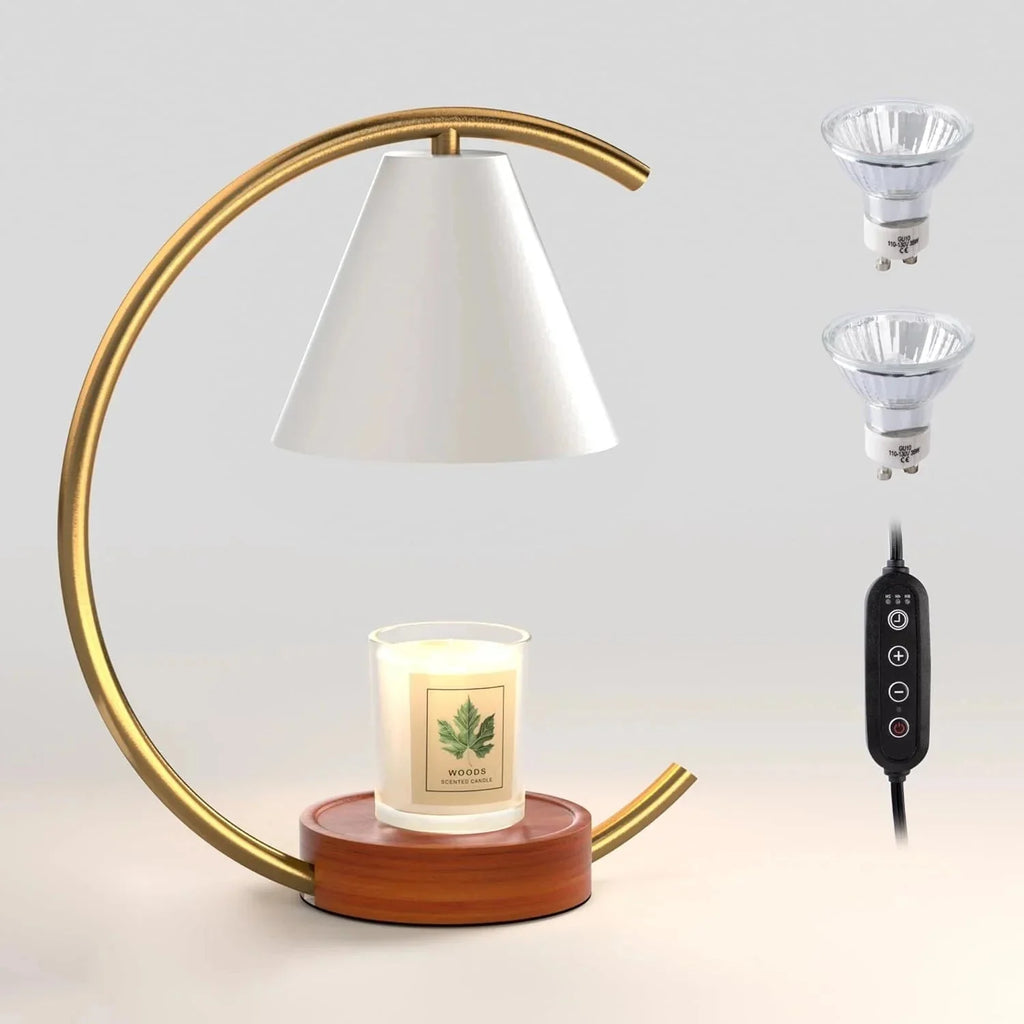 Dimmable Candle Warmer Lamp – Efficient, Flame-Free Fragrance My Store