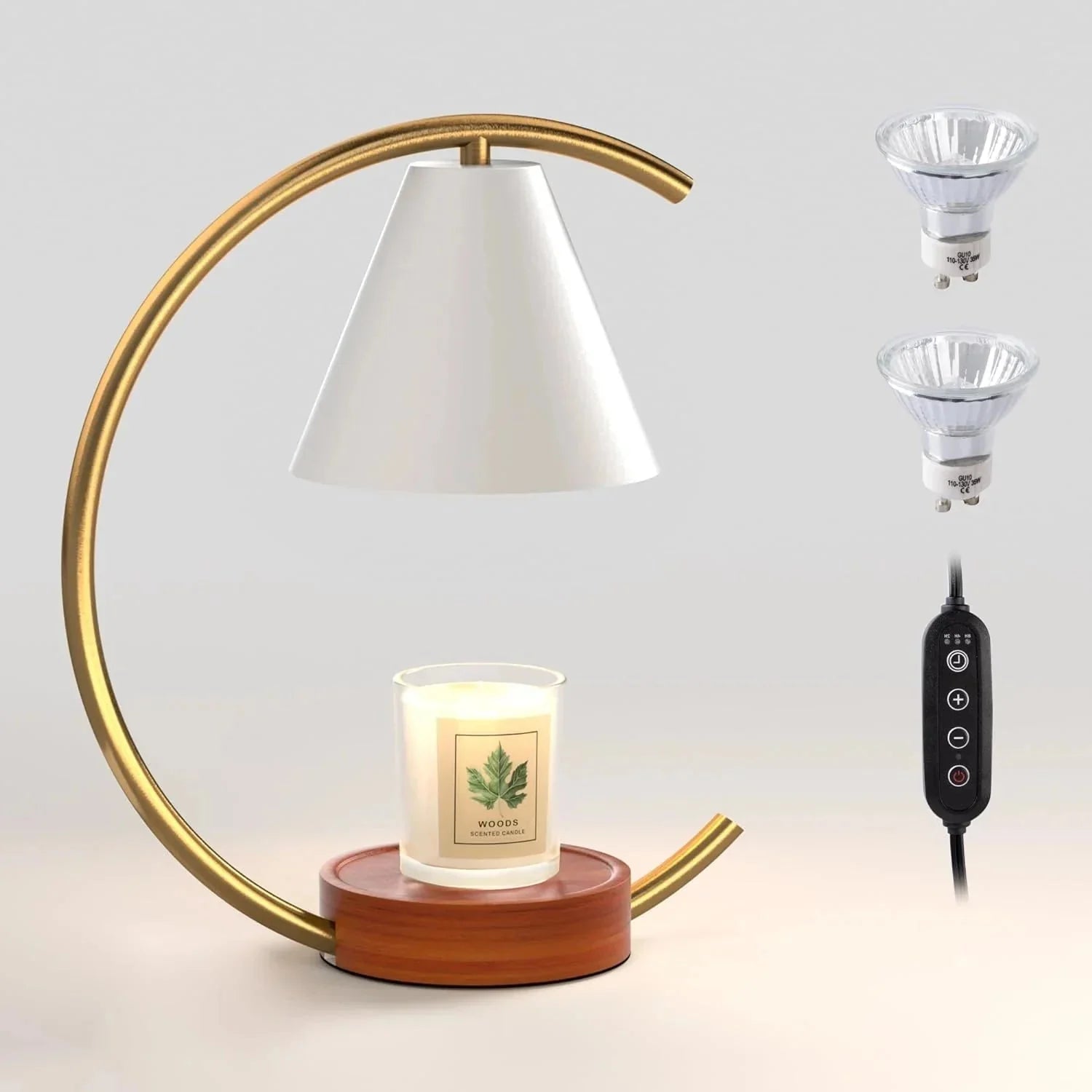 Dimmable Candle Warmer Lamp – Efficient, Flame-Free Fragrance My Store
