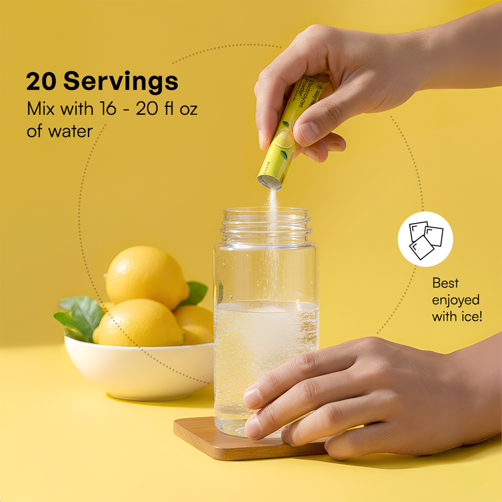 Electrolyte Recovery Plus Powder (Sugar-Free) Key Nutrients