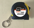 Keychain tape tape-2m * 12.5 mm-ABS+PVC-black and yellow-1 piece Vera Lux