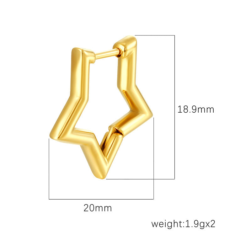 Women's Trendy Simple Geometric Earrings Vera Lux