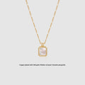 French-style Vintage Agate And Malachite Necklace For Women Lightweight Vera Lux