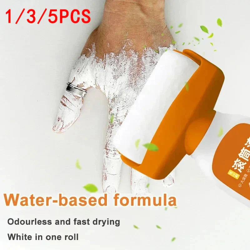 Antibacterial Wall Paint – Strong Repair Latex Paint with Roller Brush for Living Room & Kitchen My Store