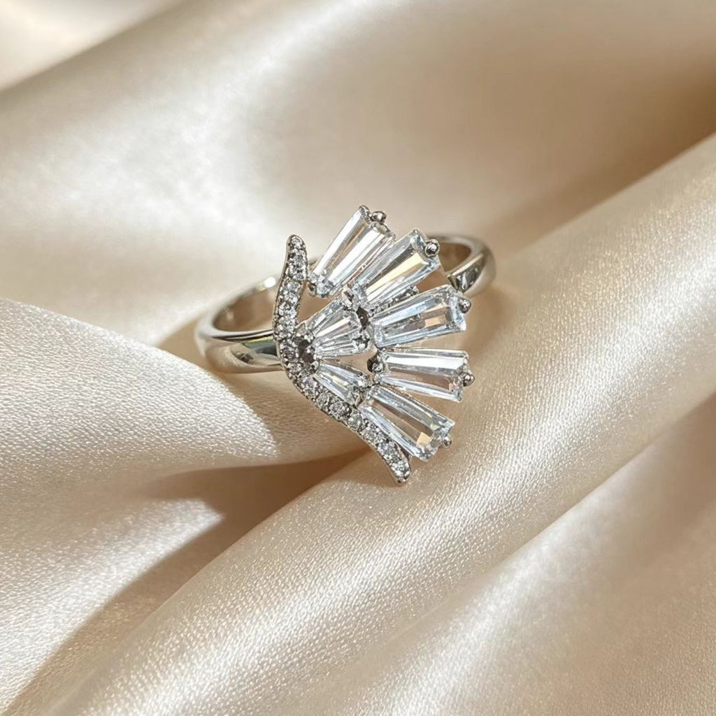Personalized Zircon Womens Ring Vera Lux