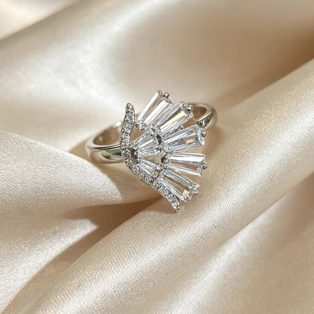 Personalized Zircon Womens Ring Vera Lux