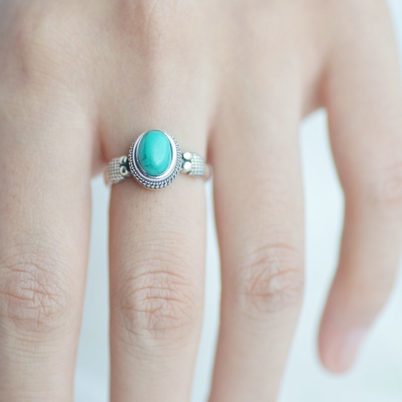 New Arrival S925 Silver-Plated Handmade Ring Vintage Style Vera Lux
