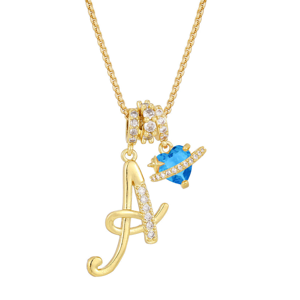 26-letter Alphabet Necklace Dainty And Luxe For Girls Vera Lux