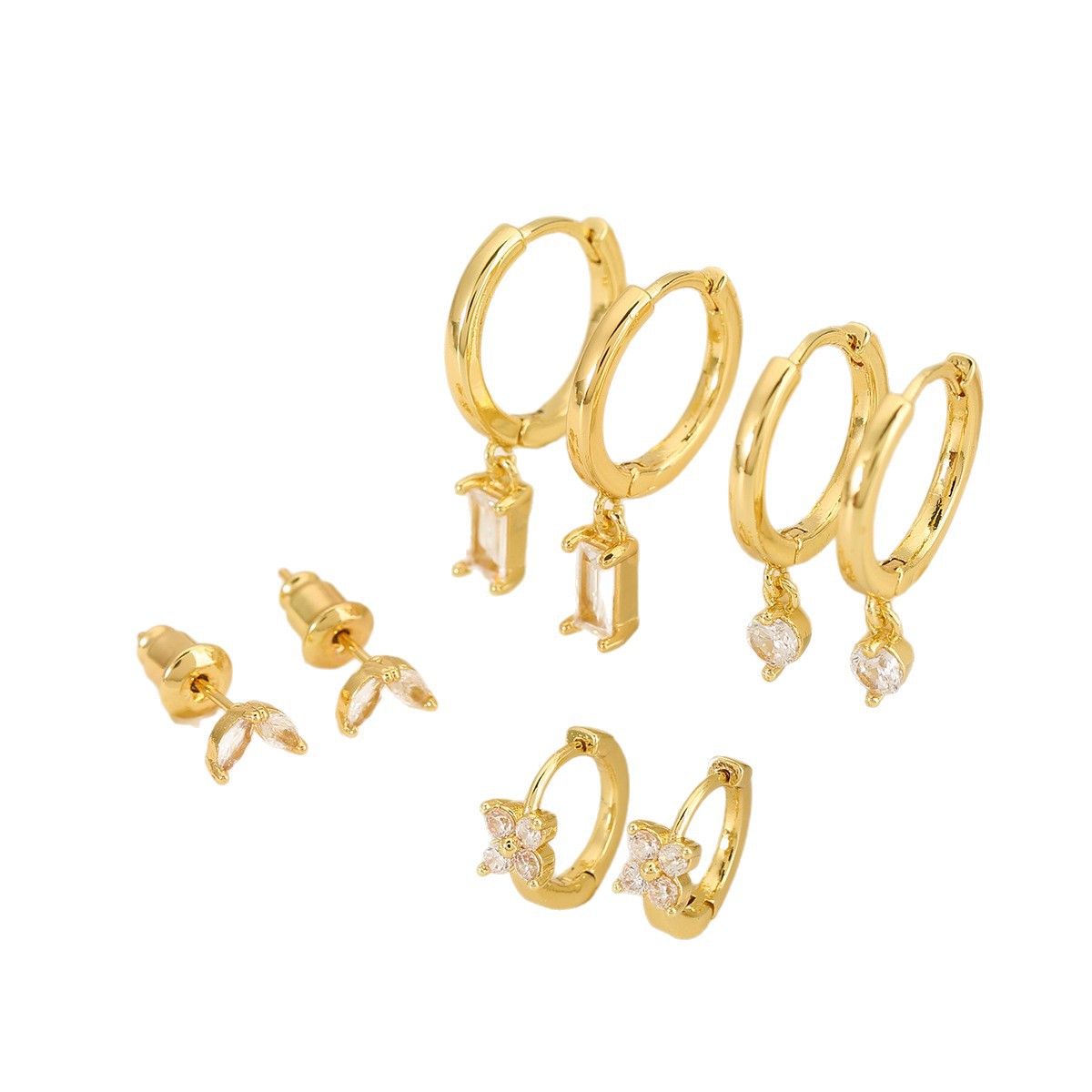 Fashionable Minimalist-style Niche-design Stud Earrings Vera Lux