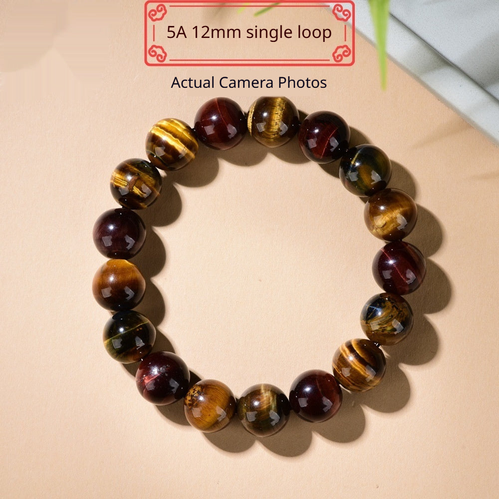 Natural Tiger Eye Stone Bracelet Vera Lux