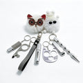 Ins Little Coal Ball Self-defense Keychain Vera Lux