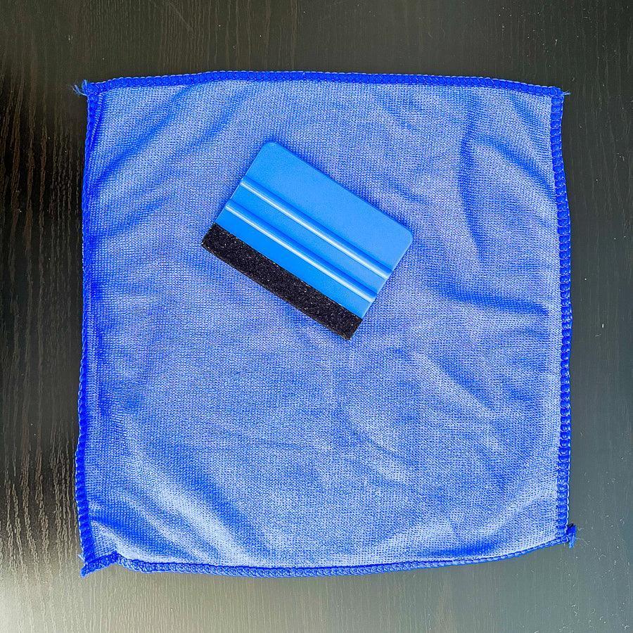 10.5" x 10.5" Microfiber Cloth for Small Installs StickerFab