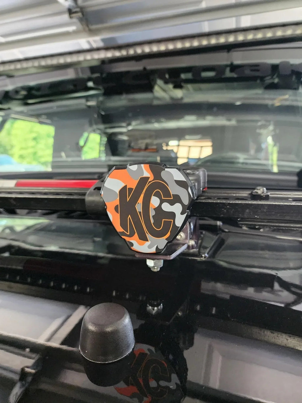KC HiLITES Flex Era 3 Cover Overlays - Universal StickerFab