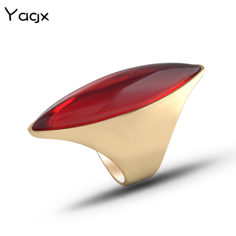 Women's Niche Jewelry Vintage Gemstone Small Commodity Rings Hausofjb