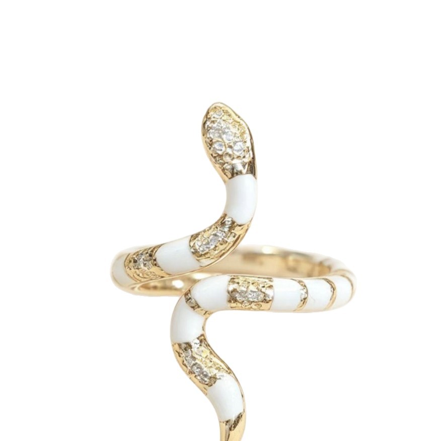 Exaggerated Index-finger Ring For The Year Of The Snake Your Zodiac Year Vera Lux
