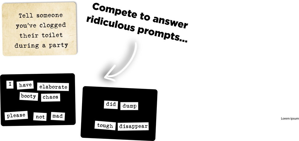 Ransom Notes: The Ridiculous Word Magnet Game Little Shop of Magic