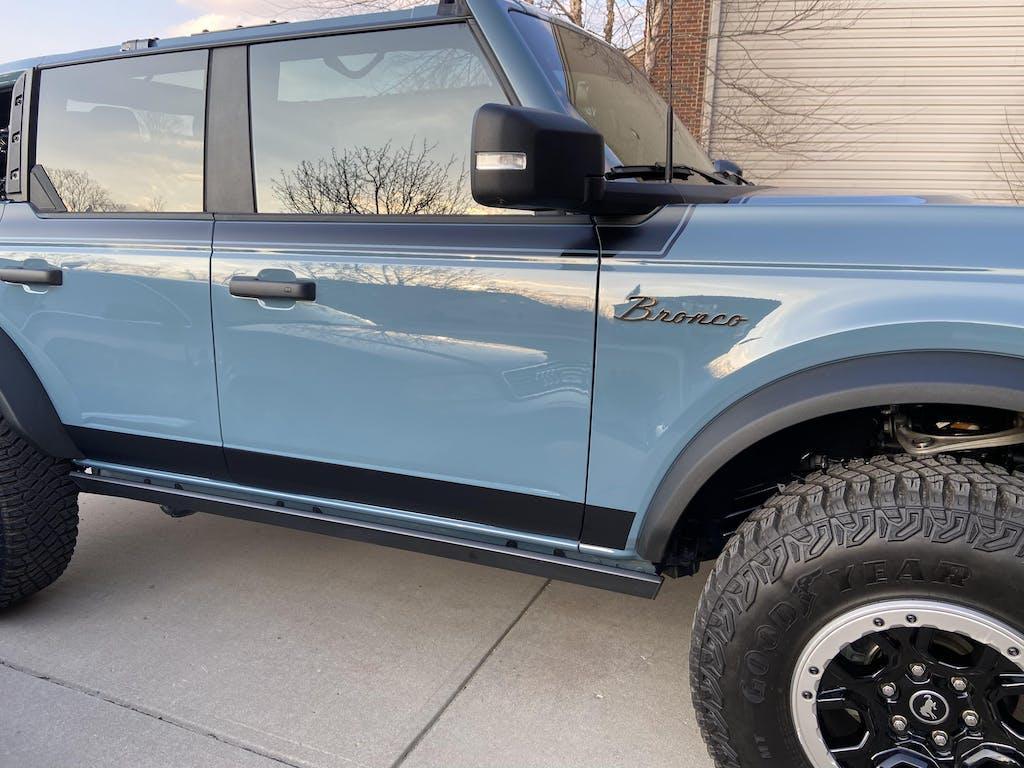 Lower Door Protection - 2021+ Bronco 4 Door StickerFab