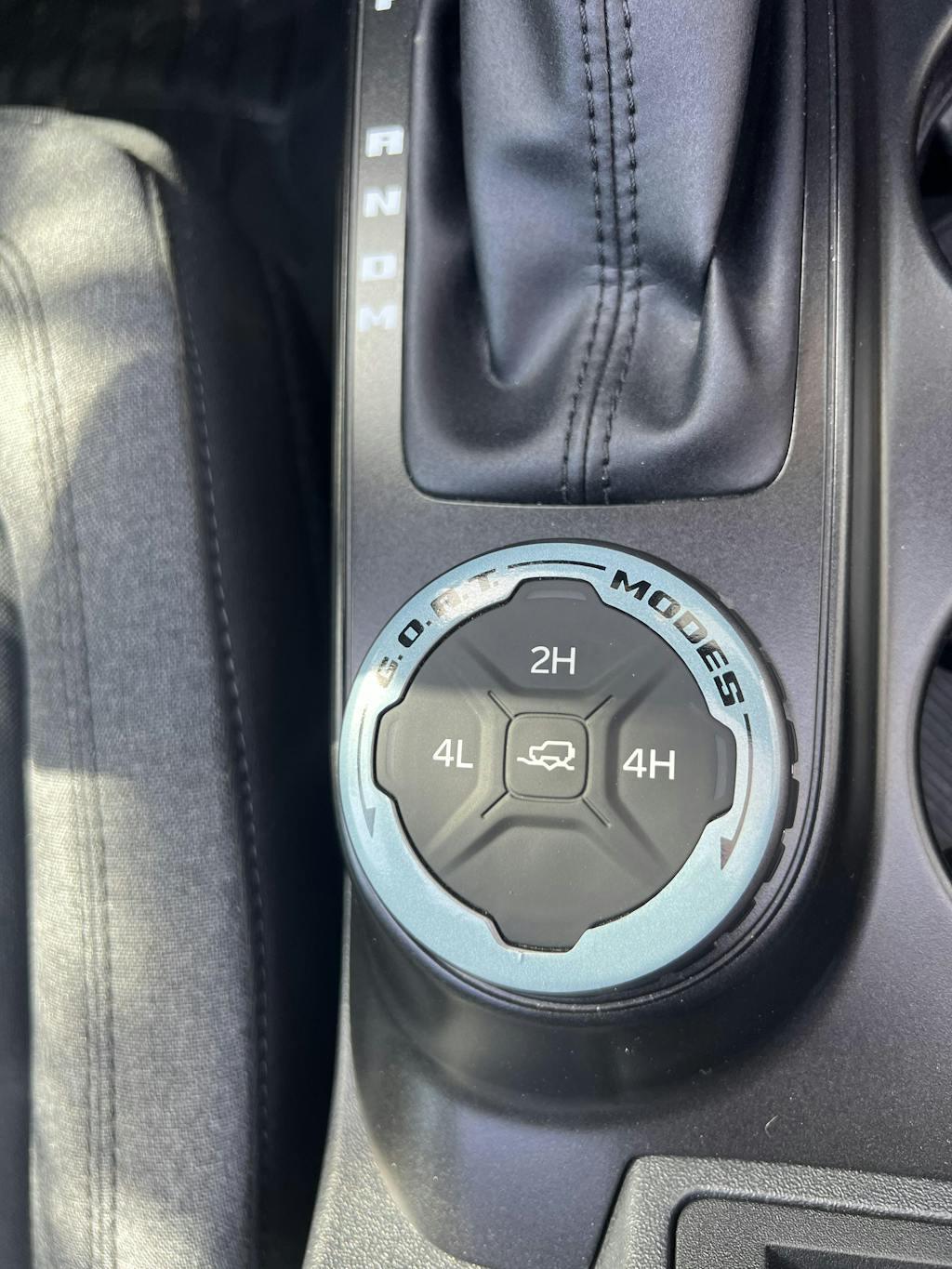 GOAT Mode Dial Ring Overlay V2 - 2021+ Bronco StickerFab