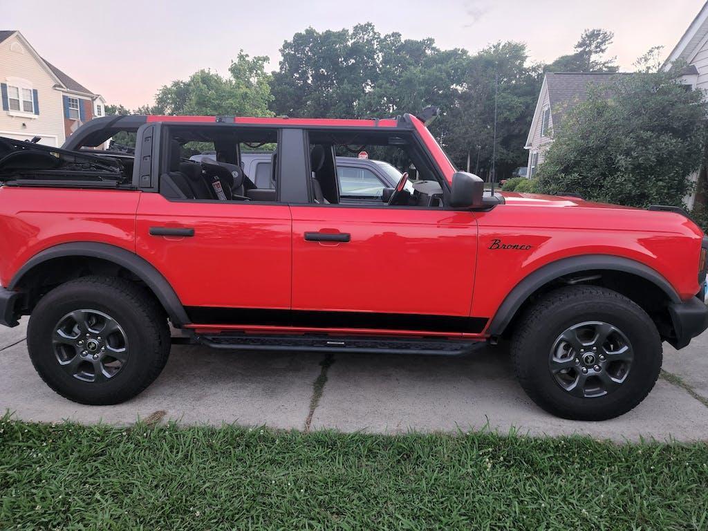 Lower Door Protection - 2021+ Bronco 4 Door StickerFab