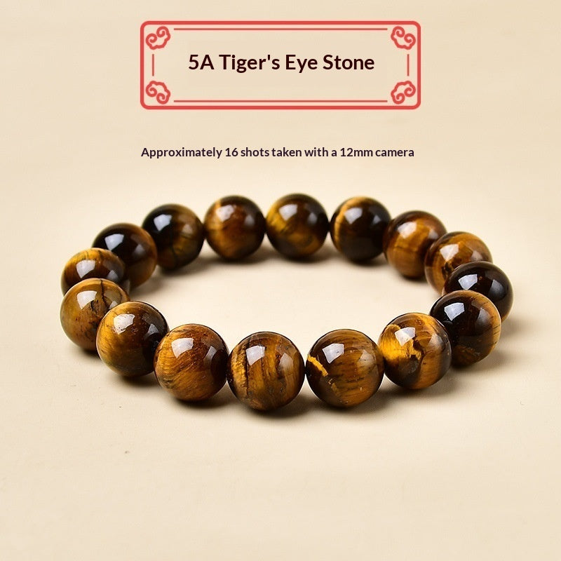 Natural Tiger Eye Stone Bracelet Vera Lux