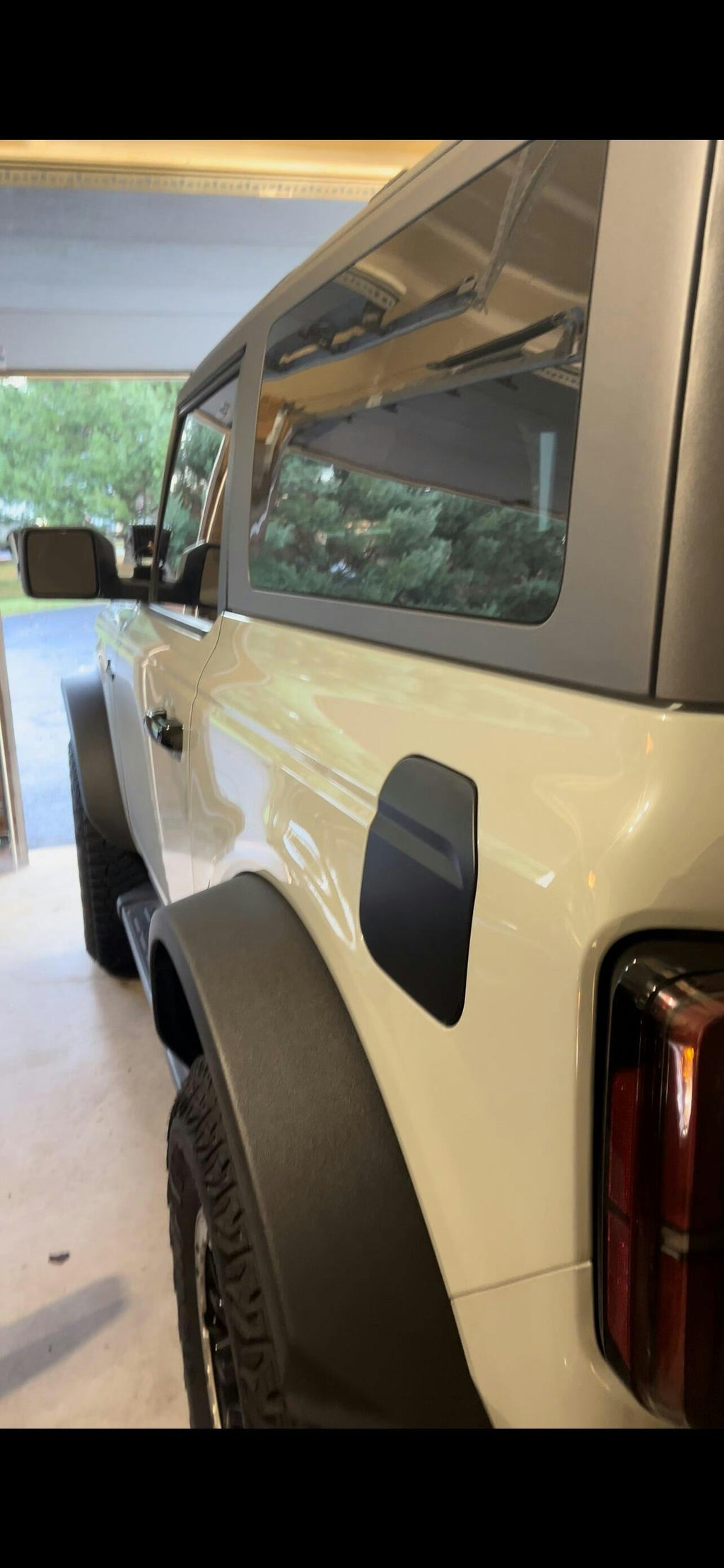 Fuel Door Overlay - 2021+ Bronco StickerFab