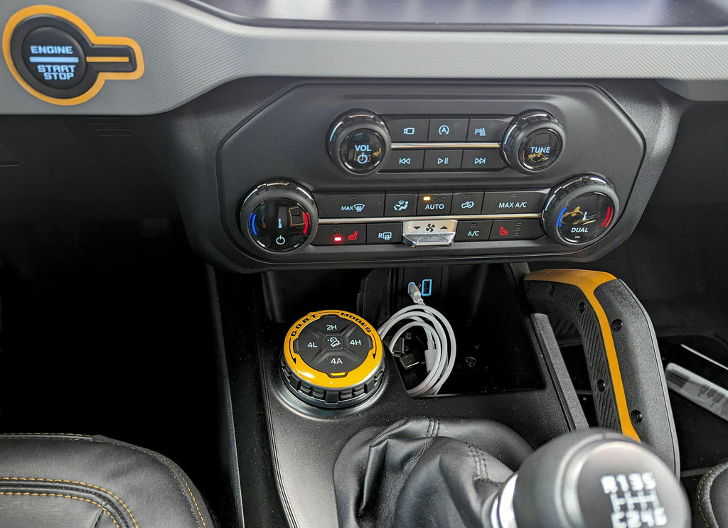 GOAT Mode Dial Ring Overlay V1 - 2021+ Bronco StickerFab