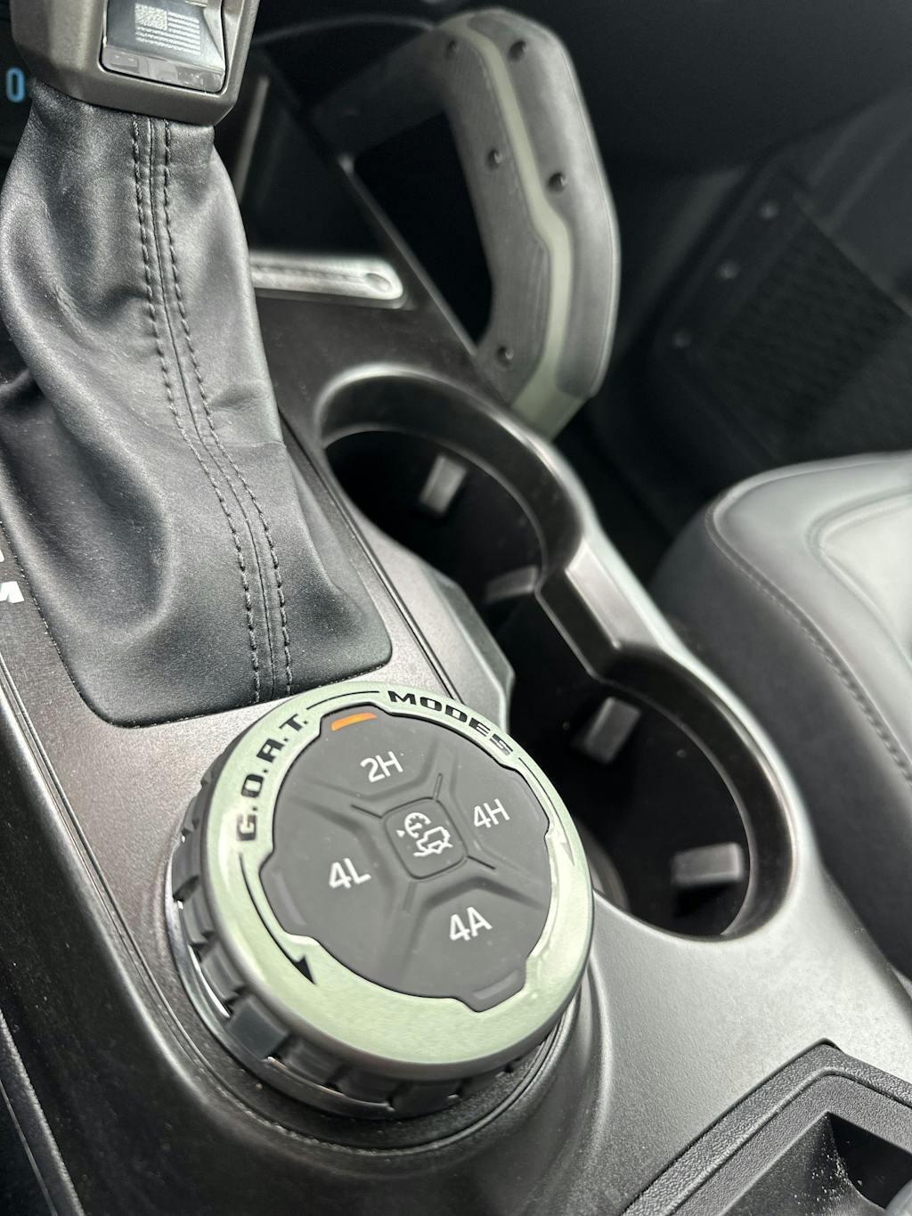 GOAT Mode Dial Ring Overlay V2 - 2021+ Bronco StickerFab