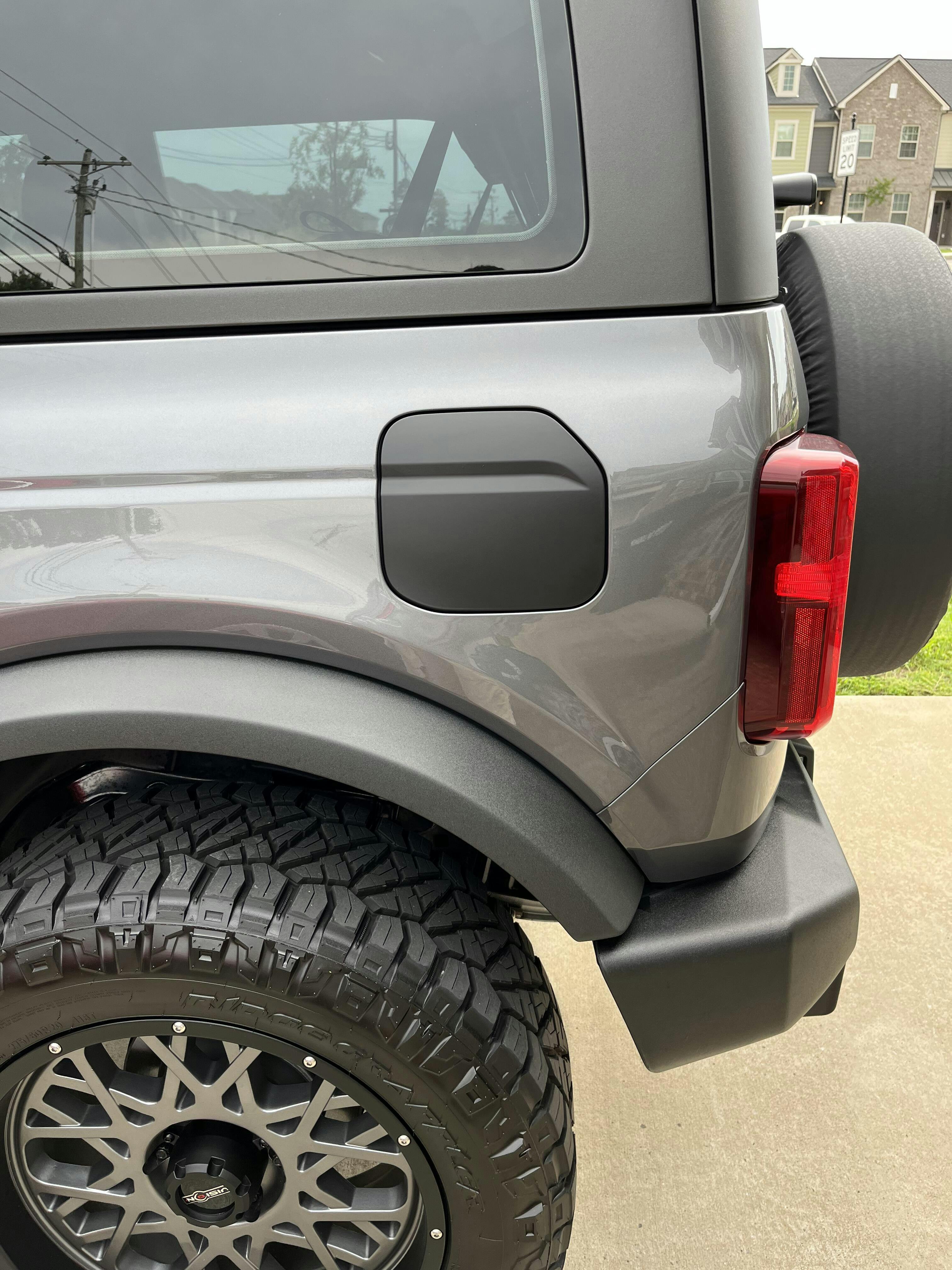 Fuel Door Overlay - 2021+ Bronco StickerFab