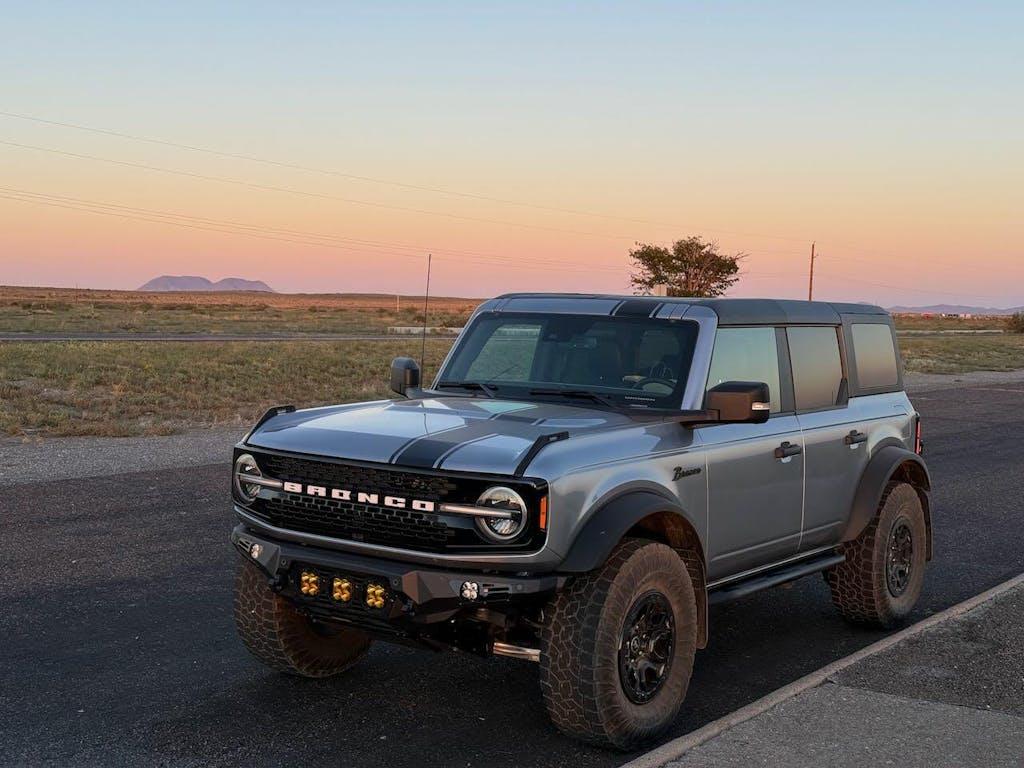 Offset Racing Hood Stripes V1 - 2021+ Bronco StickerFab