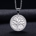 Minimalist Light-Luxury Copper Pendant With Diamonds Christmas Tree Design Vera Lux