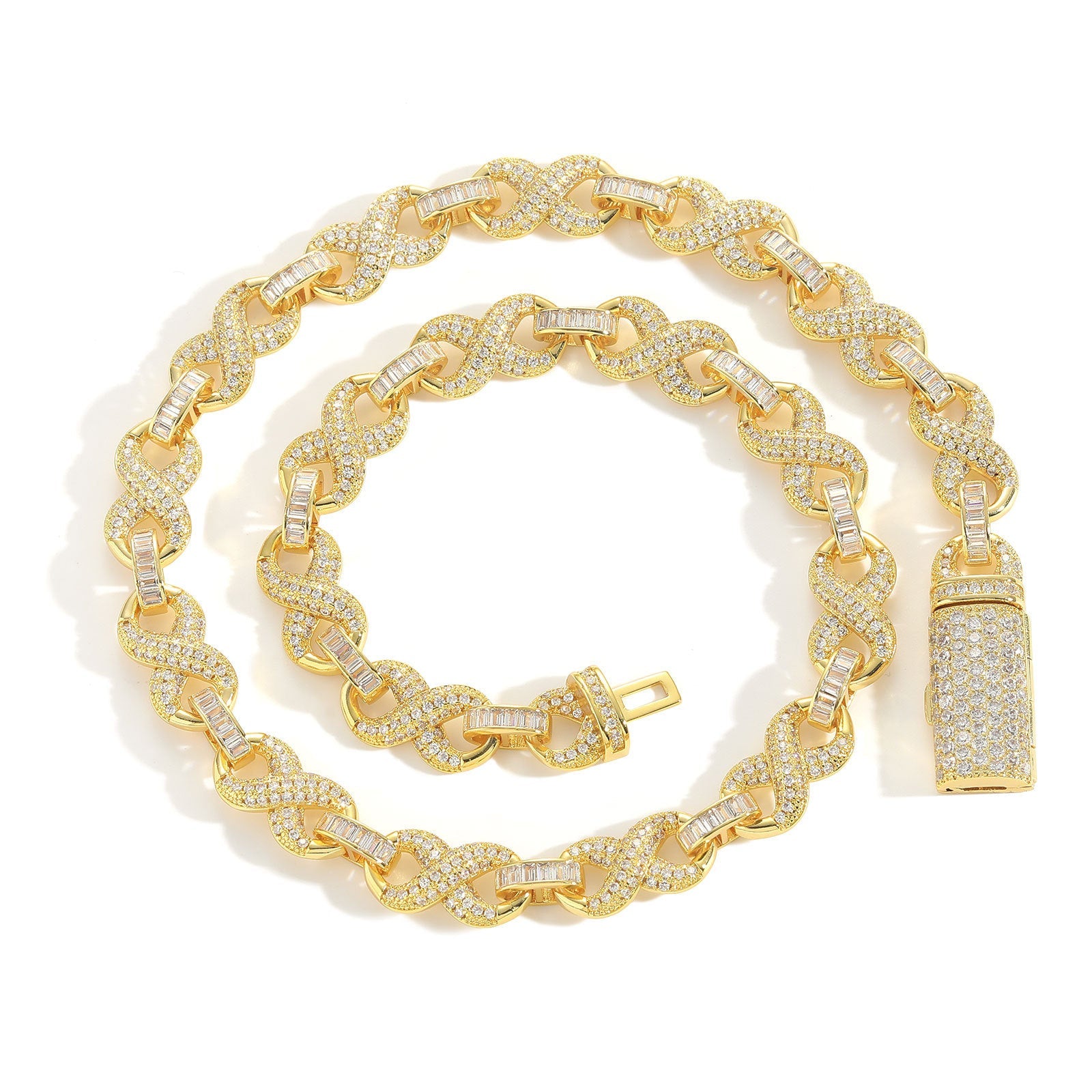 Unique Cuban-link Necklace For Men And Women Niche Style Collarbone-length Vera Lux