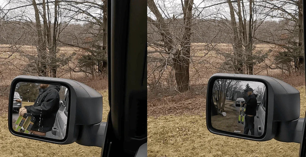 Limited Edition Wide Angle Replacement Mirrors with Turn Signals - 2021+ Bronco StickerFab