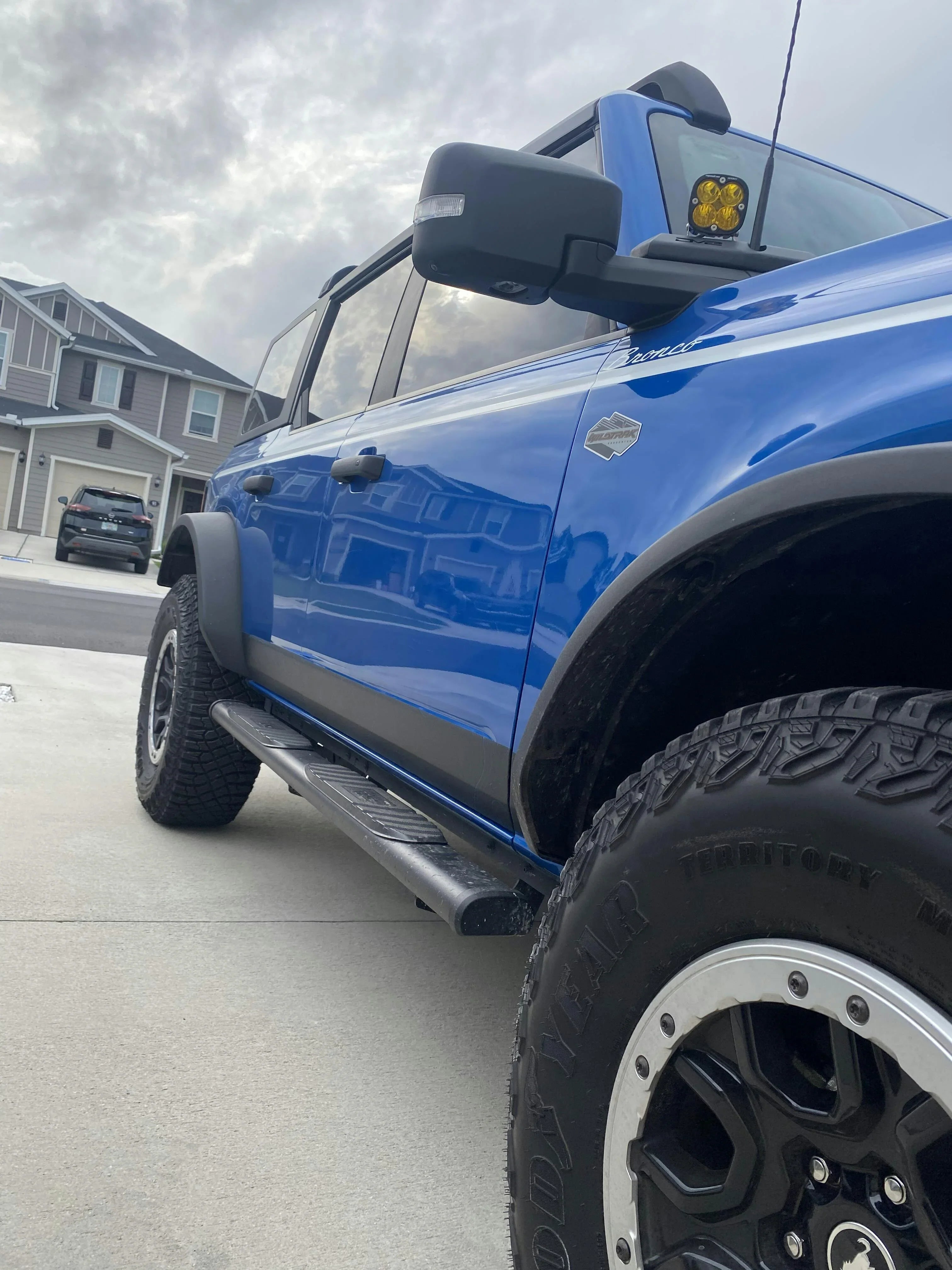 Topo Lower Door Protection - 2021+ Bronco StickerFab